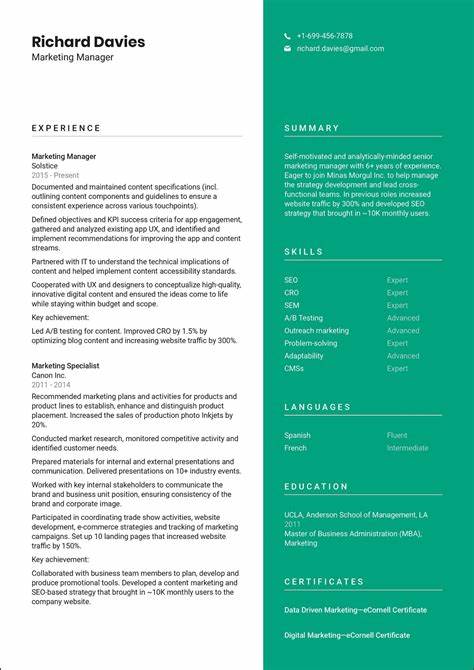 Resume Preview
